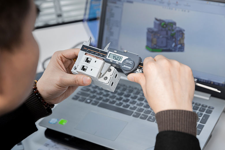 Employee Checks Sample with Computer